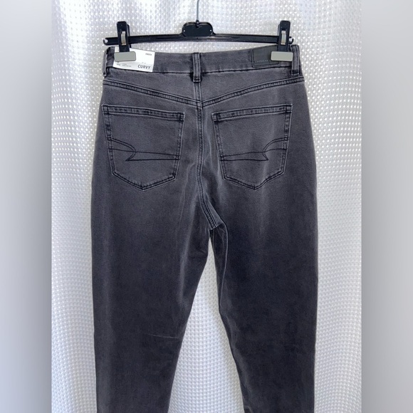 Women’s AMERICAN EAGLE Stretch curvy‎ mom Jeans size 8 X-Long NWT - Picture 11 of 15